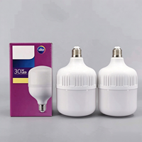 Ampoule LED Ronde B22 5W-60W à Vente Directe Usine, Lampe Résidentielle AC Culot E27, Blanc Froid 6500K, Plastique, Certifiée Energy Star, IRC 80