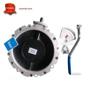 วาล์วผีเสื้อแบบแมนนวล / สายพานลำเลียงแบบสกรู Zoomlion หน้าแปลนคู่ อลูมิเนียมอัลลอยด์ รุ่น BV1FS/M2FS250GBN ผลิตในจีน รับประกัน 3 ปี - Product Image 4