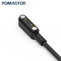 Pomagtor 2 핀 USB 3.0 Pa46 커넥터 마그네틱 충전 케이블 스마트 시계