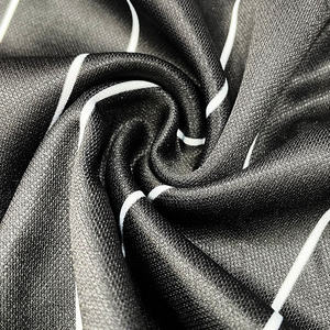 Jersey de béisbol negro personalizado, diseño de sublimación, jersey de béisbol clásico a rayas de alta calidad - Product Image 4