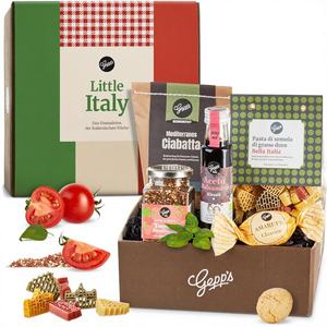 Caja <span class=keywords><strong>de</strong></span> Regalo Gepp's Feinkost Little Italy - Pasta Artesanal y Especialidades Italianas, Regalo Gourmet <span class=keywords><strong>para</strong></span> Hombres y Mujeres - Product Image 1