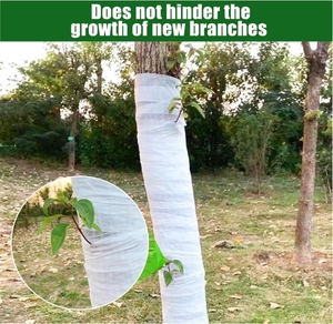 Couverture <span class=keywords><strong>de</strong></span> Protection d'enveloppe <span class=keywords><strong>de</strong></span> tronc d'arbre respirante tissu non tissé Spunbond pour l'arbre <span class=keywords><strong>de</strong></span> jardinage pour protéger l'écorce garder les plantes au chaud - Product Image 3