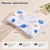 Taie d'oreiller personnalisée pour enfants, très vendue, oreiller respirant et doux pour tout-petits, ensemble de literie pour enfants, oreillers pour un sommeil confortable