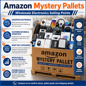 Palettes de boîtes mystères électroniques avec smartphones, tablettes, écouteurs – Boîte mystère pour la revente en gros, stock disponible, livraison rapide - Product Image 3