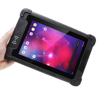 UTAB T89 Tablet Android Tangguh 8 Inci dengan Port USB, IP65, NFC, dan Pembaca Sidik Jari