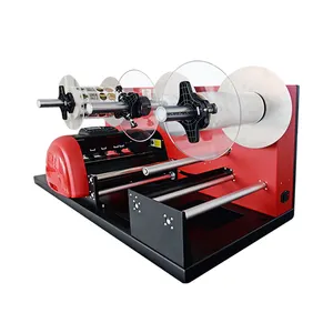 Automatic roll sticker label paper die cutting machine with waste removal system