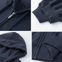 Sweat à Capuche Personnalisé en Molleton de Coton Lourd 100% Coton Ample Unisexe