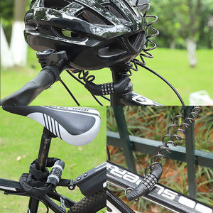 Mini-cadenas portable antivol pour casque de moto JXT à code, idéal pour la protection des casques de vélo de montagne et de moto sur autoroute - Product Image 2