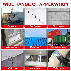 <span class=keywords><strong>Bande</strong></span> de caoutchouc butyle auto-adhésive très collante feuille d'aluminium réparation de fuite de toit étanche EPDM matériau membrane d'étanchéité butyle - Product Image 6