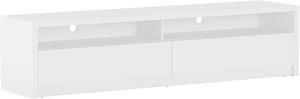 Comfort <span class=keywords><strong>Duncan</strong></span> 70 TV Stand centro di intrattenimento con facile montaggio a scatto, Full Extension cassetti e scaffali aperti - Product Image 4