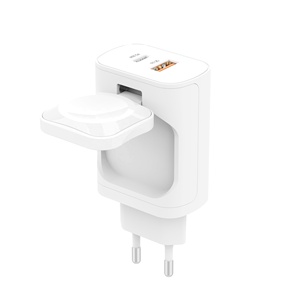 <span class=keywords><strong>Chargeur</strong></span> mural USB OEM avec prise US/UK/EU, <span class=keywords><strong>chargeur</strong></span> PD <span class=keywords><strong>25W</strong></span> + charge sans fil pour <span class=keywords><strong>Apple</strong></span> Watch - Product Image 4