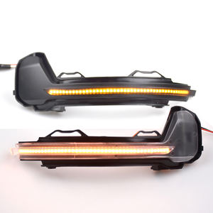 Indicador lateral de señal de giro LED dinámico, luz indicadora de espejo retrovisor automático para VW Tiguan <span class=keywords><strong>MK2</strong></span> 2017 2018 2020 <span class=keywords><strong>Touareg</strong></span> MK3 2019 - Product Image 2
