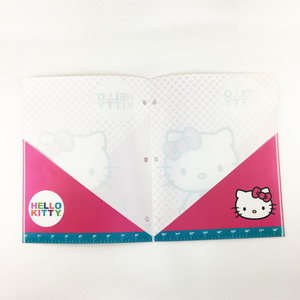 Hengyao Pink Cartoon Pattern Customized L Shape <strong>File</strong> <strong>Holder</strong>