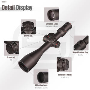 SPINA 광학 빙하 6-36x56 ED 유리 FMC 34mm 튜브 A6061-T6 IPX7 방수 긴 눈 구호 전술 사냥 범위 - Product Image 3