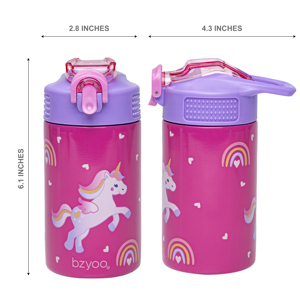Bpa Free Unicorn 15.5Oz Sw Stainless Steel <b>Bottle</b> <b>Metal</b> Eco Friendly Material Children Water <b>Bottle</b> Bpa Free - Product Image 2