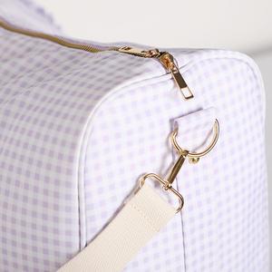 Vente en gros Valise de voyage personnalisée étanche à volants Sac de sport week-end en nylon Buffalo multicolore pour femmes - Product Image 5