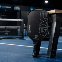 Raquette de pickleball professionnelle approuvée par l'USAPA GX2 Power, en fibre de carbone T700 3K, noyau en carbone SST 2.0, qualité compétition.