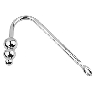 Gancho Anal de Acero Inoxidable Seguro <span class=keywords><strong>para</strong></span> el Cuerpo, Juguete Anal de Metal Hipoalergénico <span class=keywords><strong>para</strong></span> Uso Prolongado, Juego de Bondage y Fetichismo BDSM - Product Image 1