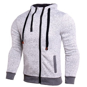 Sudadera con capucha personalizada de alta calidad, chaqueta con cremallera, elegante y a la moda - Product Image 3