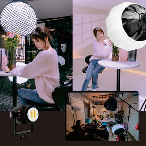 Luci LED RGB 100W per Selfie e Fotografia, Controllo Remoto, Temperatura Colore 2800-6800K, 220V, per Studio Fotografico, Trucco e <span class=keywords><strong>YouTube</strong></span> - Product Image 3