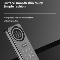 Cerradura Inteligente Digital Totalmente Automática con WiFi, Reconocimiento Facial, Aplicación Tuya, Almacenamiento en la Nube, Alta Seguridad para Puertas de Madera, Aluminio, Acero y Latón