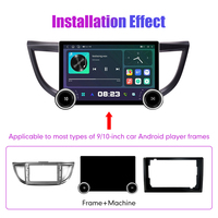 Radio de Coche Android 2Din de 11.8 Pulgadas para Honda CRV 2012-2016, Pantalla QLED 2K, Estéreo para Coche, Reproductor de DVD para Coche, Carplay, Android Auto