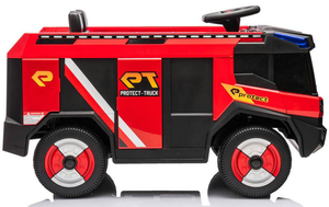 <span class=keywords><strong>Camion</strong></span> <span class=keywords><strong>de</strong></span> pompiers électrique <span class=keywords><strong>12V</strong></span> 4.5AH 390*2 pour enfants, véhicule jouet à double moteur pour garçons et filles - Product Image 2