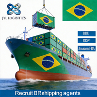 Agente de Transporte Marítimo a Brasil, Servicio de Entrega de Carga DDU DDP, Empresa de Logística, Tarifas de Transporte de Exportación, Envío Exprés