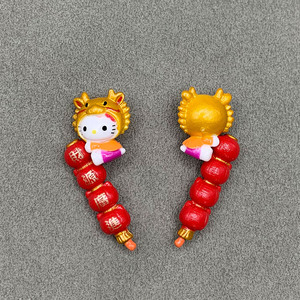Venta al por mayor <span class=keywords><strong>casa</strong></span> <span class=keywords><strong>de</strong></span> <span class=keywords><strong>muñecas</strong></span> 3D Kawaii Annie Kitty resina encantos caja del teléfono basura Decoración Accesorios Diy llavero colgante artesanías - Product Image 3