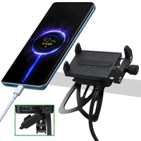 Prise USB et support de téléphone Ebike pour moto électrique 12V à 80V