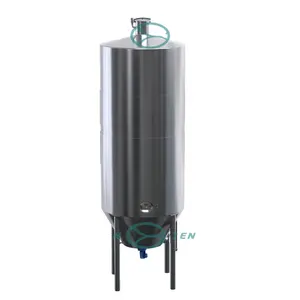 Réservoir de fermentation du vin, acier inoxydable, bout conique, 50-10000l