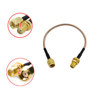 Kabel Antena Jumper RF RG178 RG316 50Ohm Low Loss High Performance SMA Coaxial Cable Assembly