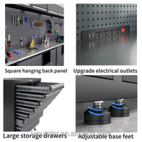 Armoires de rangement en acier personnalisables pour les systèmes d'outils de banc de travail de garage avec support OEM