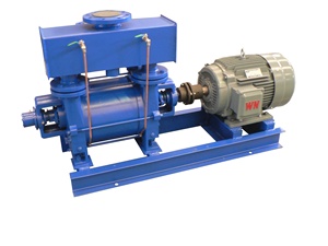 Bomba de vacío mecánica 2BE sin aceite con refuerzo para laboratorio de la industria petroquímica, tipo paleta rotativa - Product Image 5