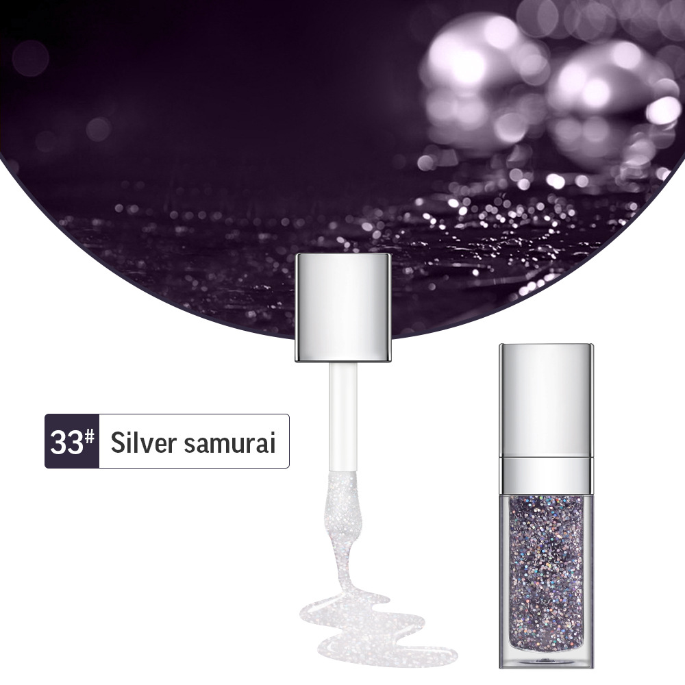 33 Samurai Argento - Scatola di polvere brillante 8mlp41
