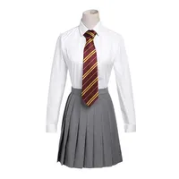 Disfraz de la Escuela de la suerte de Harry Potter, capa de Gryffindor, uniforme de magia, Halloween