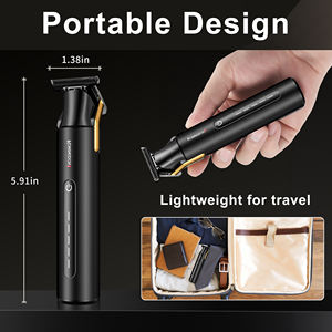 Komingdon T Lame Étanche <span class=keywords><strong>Tondeuse</strong></span> À <span class=keywords><strong>Barbe</strong></span> Professionnel Rechargeable Électrique Sans Fil Tondeuses À Cheveux <span class=keywords><strong>Tondeuse</strong></span> pour Hommes coupe de cheveux - Product Image 3