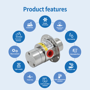 316L High Precision 24V Electric Gear <strong>Pump</strong> 80W 5 <strong>Bar</strong> Junteng Pressure <strong>Pump</strong> for Espresso Machine Coffee Maker Beverage Equipment - Product Image 6