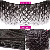 Extensions de cheveux brésiliens, trame lâche, vague corporelle, mèches vierges Remy, cheveux humains, 100g, double trame, cheveux bruts
