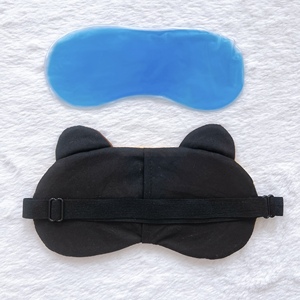 Máscara de Ojos para Dormir Heenlong de Terciopelo Súper Suave con Diseño de Dragón de Dibujos Animados, con Paquete de <span class=keywords><strong>Gel</strong></span> y Correa Elástica Tejida para Niños - Product Image 3