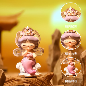 Figuras de Resina Yu Mo Fuxi Dunhuang, Caja Sorpresa Creativa de Dibujos Animados, Regalo para Niñas - Product Image 3