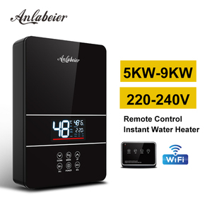 Chauffe-eau électrique sans réservoir Anlabeier SG02-60 220-240V 3000-6000W, chauffage rapide intelligent, protection contre la surchauffe, installation facile - Product Image 3