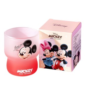 Gobelet en verre dépoli dégradé Mickey Minnie Donald Duck, mignon et créatif, pour fête, coffret cadeau - Product Image 5