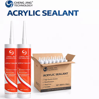 Scellant polyuréthane à forte adhérence, colle imperméable pour calfeutrage du verre, usage construction GP Acide