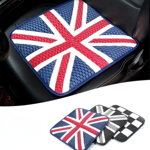 <span class=keywords><strong>Coussin</strong></span> et coussinets de siège d'été pour BMW <span class=keywords><strong>Mini</strong></span> <span class=keywords><strong>Cooper</strong></span>, en soie glacée 3D, respirant, confortable, universel pour cinq sièges - Product Image 1