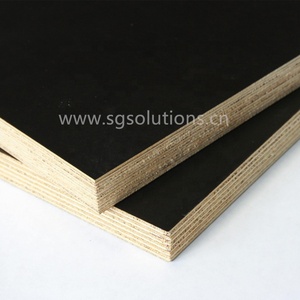 16 mm 12/18mm mélamine stratifié <span class=keywords><strong>Marine</strong></span> coffrage <span class=keywords><strong>contreplaqué</strong></span> 4x12 noir forme béton entretoise prix, coupe personnalisée <span class=keywords><strong>contreplaqué</strong></span> - Product Image 2