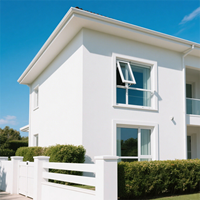 Ventanas Modernas de PVC Populares, OEM/ODM, Ventanas Abatibles de UPVC Personalizadas
