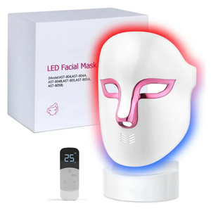 อุปกรณ์บำบัดด้วยแสงสีแดง LED หน้ากากความงามอินฟราเรด 4 สี หน้ากากบำบัดด้วยแสง LED อุปกรณ์บำบัดผิวหน้าด้วยแสง - Product Image 2