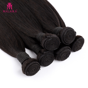 MALAIKA Mishell 6Pcs One Pack Solution ธรรมชาติ Wave <span class=keywords><strong>บราซิล</strong></span> Remy Human Hair Bundles ผม - Product Image 4