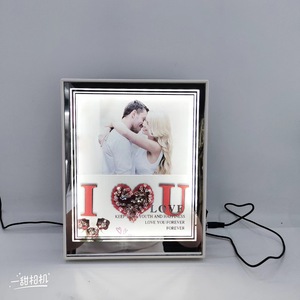 Ingrosso Africa Wedding Photo Frame con luce a Led per regalo cornice magica Love Memory lucente USB Power - Product Image 3